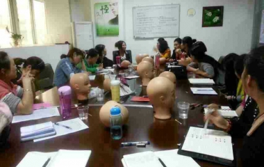 2015年8月26日學員培訓現場